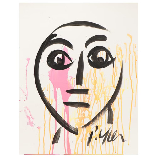 Peter keil abstraktes portrait - peter,