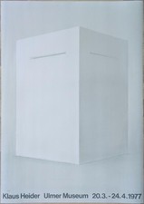 Poster Plakat - Klaus Heider -