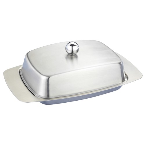 Butterdose aus edelstahl 5 - butterdose,