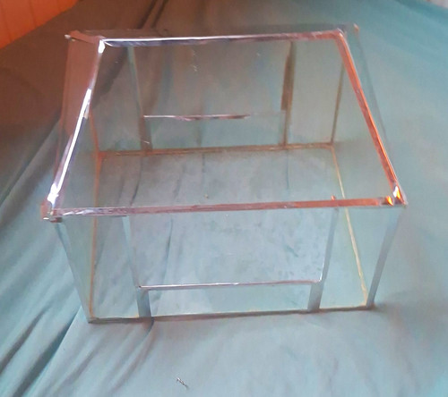 Glasvitrine hausform mit - hausform,