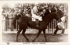 Ak Jockey F. Gaudinet auf
