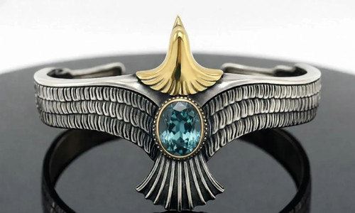 925 sterling silber - silber, blautopas