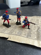 Massenfiguren 3x Lineol WK