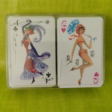 Vintage Pin-Up Kartenspiel DDR 60er Jahre