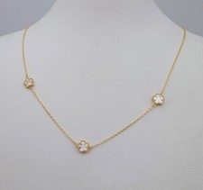 Collier 14 Kt/585 Gelbgold mit Perlmutt!