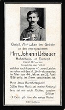 Foto Sterbebild - Veteran WK 1