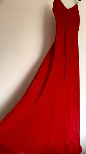 Abendkleid rot lang lulu - rot,