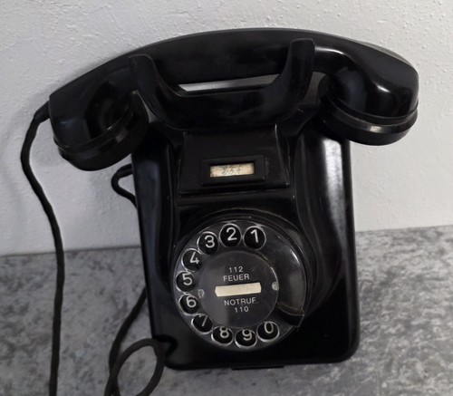 Altes wählscheibentelefon w49 - wählscheibentelefon,