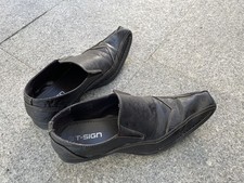 super Schuhe Gr. 44 T-Sign Anzugschuhe Herren Slipper Halbschuhe Business-Schuhe