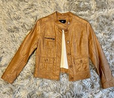 Lederjacke Imitat Damen Gr 36  H&M