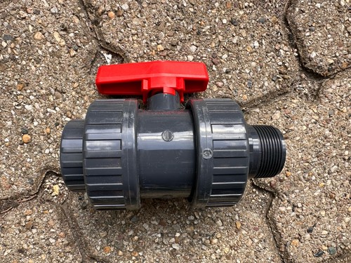 Plimex pvc kugelhahn 1 - gf, 1/2