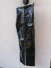 hochgeschnittener Lack Hose Gr. S