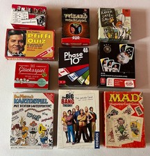 10 interessante Spiele: Phase 10, Kakerlakensalat, MAD, Wizard