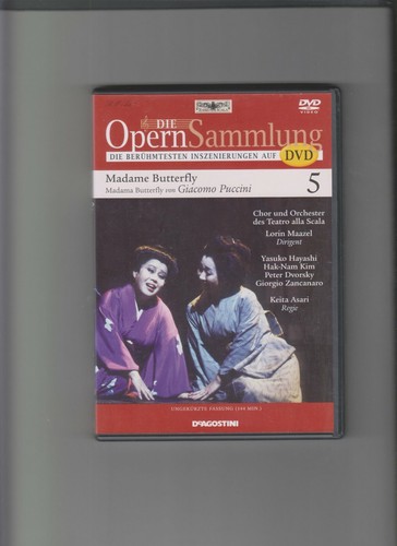 Dvd madame butterfly puccini - dvd,
