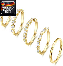 Gold Ring Damen Stapelbare