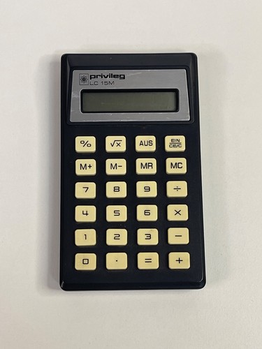 Privileg taschenrechner 15m - taschenrechner,