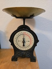 Antik Vintag alte Waage  Tellerwaage  Jugendstil EKS Made In Sweden