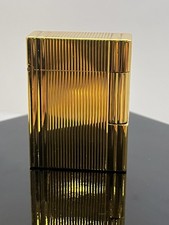 S.T DUPONT Feuerzeug Linie 1 Vergoldet Funktionsfähig