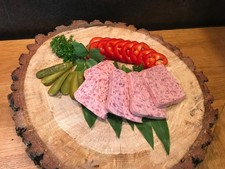 Wildschwein Leberwurst, die