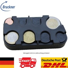 Münzsammler Münzhalter Münzsortierer Münzspender Münzbox Kleingeldsammler Euro