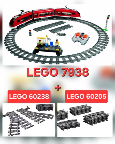 Lego city passagierzug - lego, city: