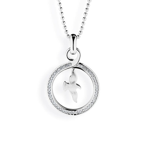 Möwe anhänger ohne kette - ohne,