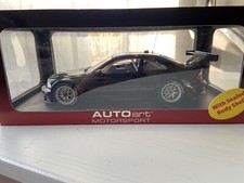 Autoart 1:18 BMW M3 GTR Nürburgring 2005 Plainbody schwarz 80554