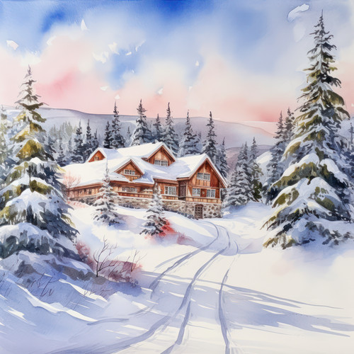 Deko bild hotel berge urlaub - bild,