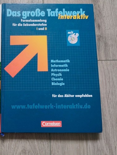Cornelsen das große tafelwerk - cornelsen,