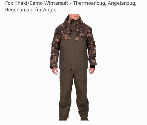 Fox khaki angelanzug xxl - angelanzug,