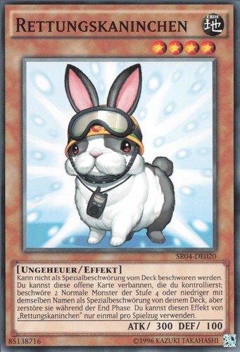Yugioh rettungskaninchen - yugioh,