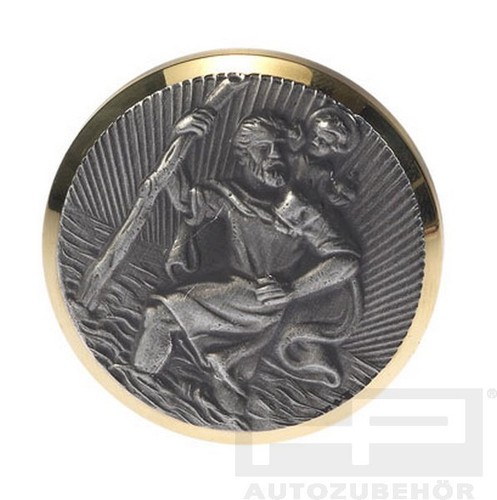 Christophorus plakette 43mm - christophorus,