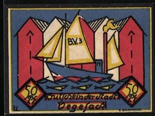 Notgeld Vegesack, 1921, 50 Pf