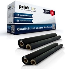 2x Kompatible Thermorollen für Brother PC71RF Farbband Doppel -Drucker Pro Serie