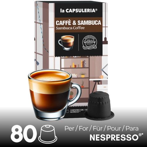Kaffee sambuca 80 kapseln - 80,