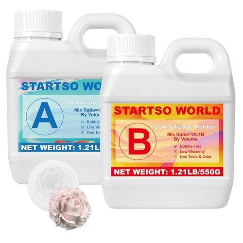 Abformsilikon flüssiges - 1l,