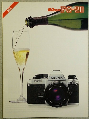 Nikon prospekt leaflet - fg-20,