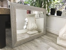 Weiß grau Marina Distressed