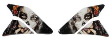 Motorcycle side tank pad