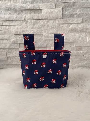 Lenkertasche pilze blau - lenkertasche, |