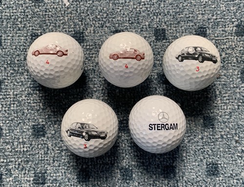 Golfbälle mit mercedes benz - 5,