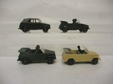 X-37038	Ersatzteil für Wiking 1:87 4 St. VW 181, mit leichten Gebrauchsspuren