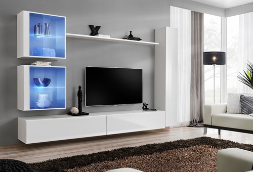 Anbauwand wohnwand wohnzimmer - anbauwand,