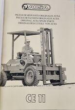 AUSA Original Ersatzteilbuch - Geländestapler CE11 - DE GB F ES