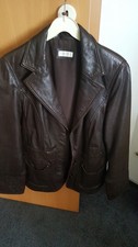 Damen Lederjacke braun Gr. 40 von Bonita wie neu bis auf einen Riss