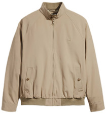 Jacke, Original Levi's Baker Harrington, XL, lässige Passform, hellbraun, neu