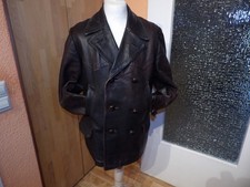 Kutscherjacke Thälmannjacke Lederjacke Krad-Jacke Militär 30er 40er Jahr Gr. 50