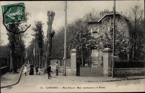 Garches hauts seine - ak,