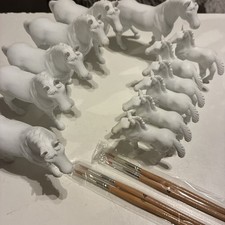 Weißer Keramik Harz