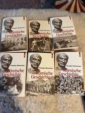 Theodor Mommsen römische Geschichte Taschenbuch Band 1-6
